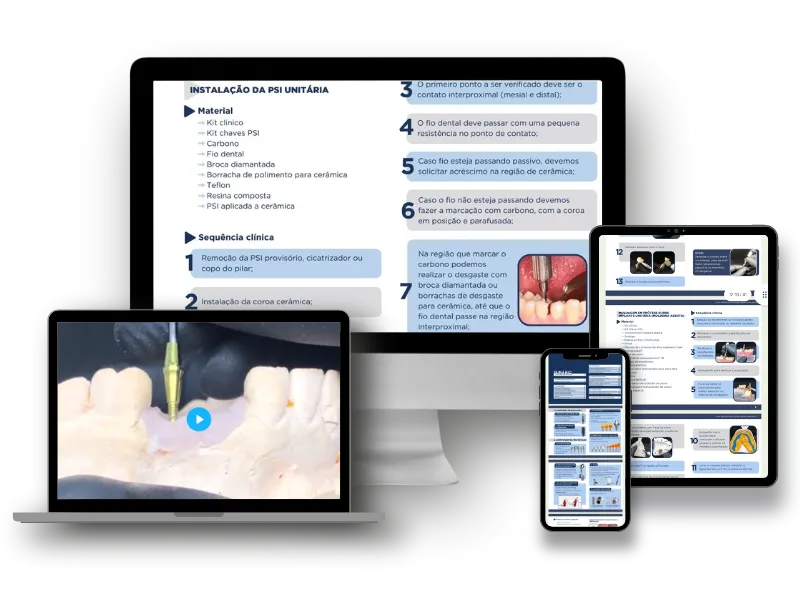 Mockup do produto em dispositivos